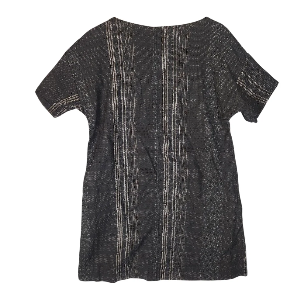 Eileen Fisher Project Dress And Jacket Set Size Medium Black Textured Weave - Picture 4 of 14